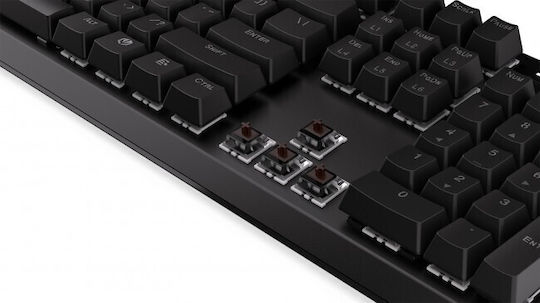 Endorfy Thock Drahtlos Gaming Mechanische Tastatur mit Kailh Box Braun Schaltern und RGB-Beleuchtung (Englisch US)