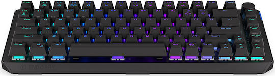 Endorfy Thock Wireless Gaming Mechanical Keyboard 75% with Kailh Box Red switches and RGB lighting (English US)