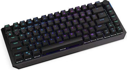 Endorfy Thock Wireless Gaming Mechanical Keyboard 75% with Kailh Box Red switches and RGB lighting (English US)