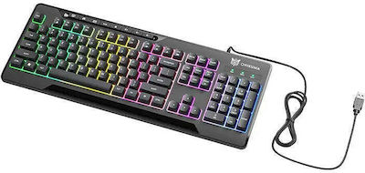 Onikuma G32 Gaming Tastatur mit RGB-Beleuchtung (Englisch US)