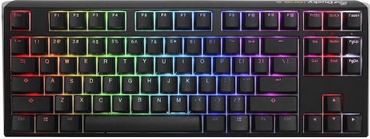 Ducky One 3 Classic Gaming Mechanical Keyboard Tenkeyless with Cherry MX Speed Silver switches and RGB lighting (English US)