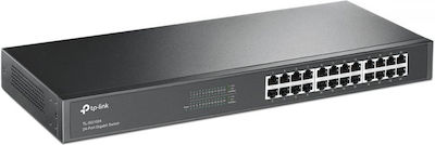 TP-LINK Unmanaged L2 Switch with 24 Gigabit (1Gbps) Ethernet Ports and 24 SFP Ports