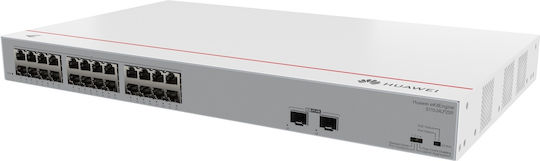 Huawei S110-24LP2SR Managed L2 PoE+ Switch με 24 Θύρες Gigabit (1Gbps) Ethernet και 2 SFP Θύρες