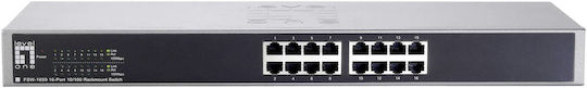 Level One FSW-1650 v6 Unverwaltet L2 Power over Ethernet Switch mit 16 Ports Ethernet