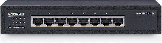 Lancom LS61457 Negestionat L2 Switch cu 8 Porturi Gigabit (1Gbps) Ethernet