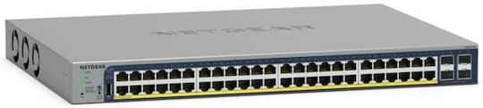 NetGear GS728TP v3 Managed L2 PoE+ Switch with 24 Gigabit (1Gbps) Ethernet Ports and 4 SFP Ports