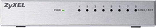 Zyxel GS-108B v1 Неуправляем L2 Switch с 8 Портове Гигабитови (1Gbps) Ethernet