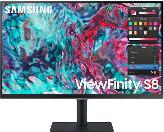 Samsung S27B800PXU IPS HDR Monitor 27" 4K 3840x2160 με Χρόνο Απόκρισης 5ms GTG