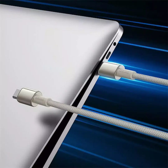 Baseus Tungsten USB 2.0 Kabel USB-C männlich - USB-C 100W PD Gold 1m P10319800G21-00