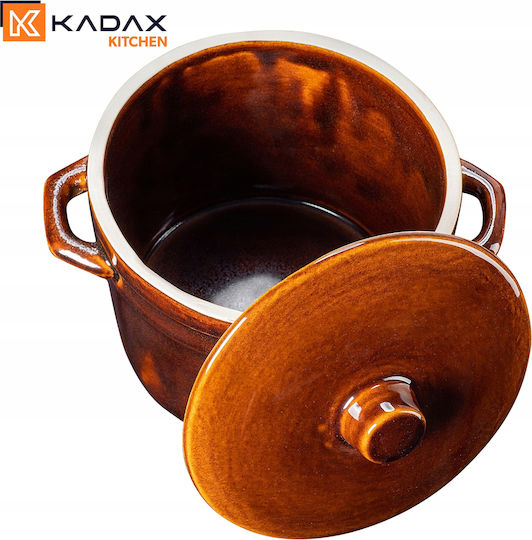 Kadax Oală Rotundă Ceramică 1.5lt 1buc