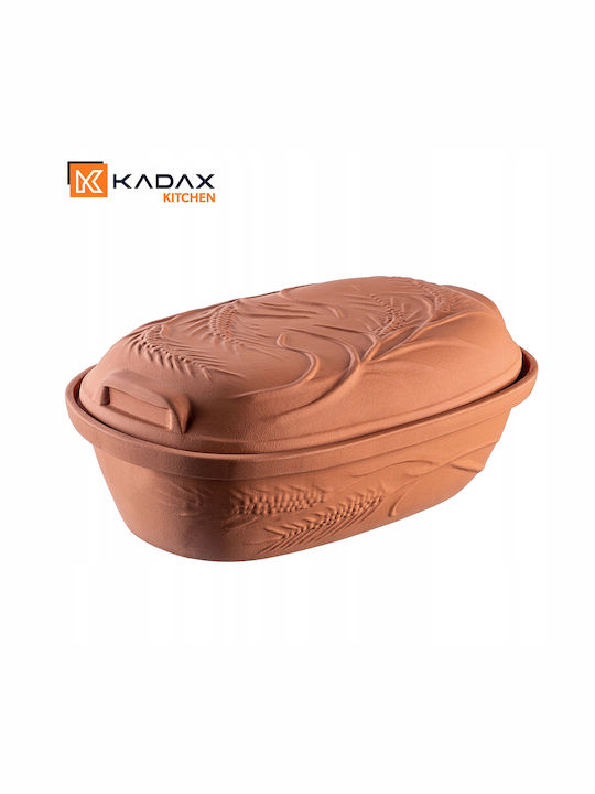 Kadax Oală Ovală Ceramică 4.5lt 1buc