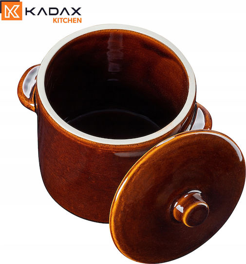 Kadax Oală Rotundă Ceramică 1.5lt 1buc