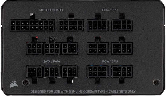 Corsair RMx Series 1000W Μαύρο Τροφοδοτικό Υπολογιστή Full Modular 80 Plus Gold