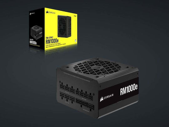 Corsair RM1000e ATX12V rev. 3.0 1000W Μαύρο Τροφοδοτικό Υπολογιστή Full Modular 80 Plus Gold