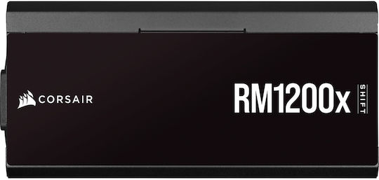 Corsair Shift Series Rm1200x Shift 1200W Μαύρο Τροφοδοτικό Υπολογιστή Full Modular 80 Plus Gold