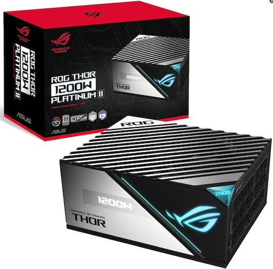 Asus ROG-THOR-1200P2-GAMING 1200W Schwarz Computer-Netzteil Vollständig modular 80 Plus Platin