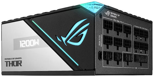 Asus ROG-THOR-1200P2-GAMING 1200W Schwarz Computer-Netzteil Vollständig modular 80 Plus Platin