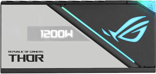Asus ROG-THOR-1200P2-GAMING 1200W Schwarz Computer-Netzteil Vollständig modular 80 Plus Platin