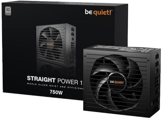 Be Quiet Straight Power 12 750W Black Computer Power Supply Full Modular 80 Plus Platinum