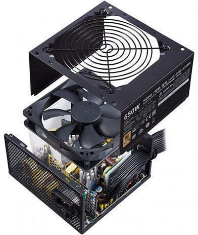 CoolerMaster MWE 650 Bronze rev. 2.0 650W Черен Компютърно захранване Пълен кабел 80 Plus Bronze