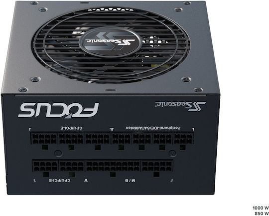 Seasonic Focus GX 1000W Black Computer Power Supply Full Modular 80 Plus Gold