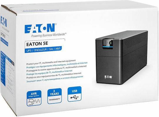 Eaton 5e Gen2 Usb Din UPS Line-Interactive 700VA 360W
