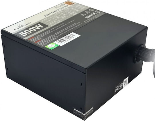 Powertech PT-1103 500W Black Computer Power Supply Full Wired 80 Plus Bronze
