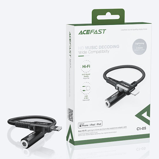 Acefast Converter Lightning male to 3.5mm female 1pcs