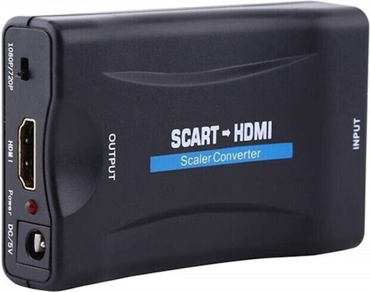 PremiumCord Μετατροπέας Scart female σε HDMI female 1τμχ khscart02