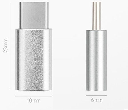 Θηλυκό Μετατροπέας USB-C / micro USB male σε USB-C / micro USB female 1τμχ