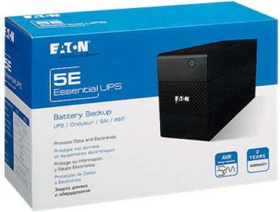 Eaton 5E 1500VA USB UPS Line-Interactive 900W με 6 IEC Πρίζες