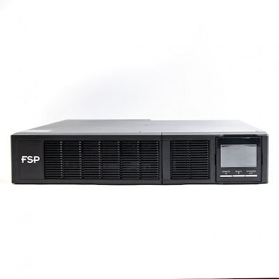 FSP/Fortron Clippers UPS On-Line 1000VA 1000W with 8 IEC Power Plugs