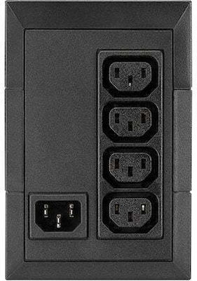 Eaton 5E 1500VA USB UPS Line-Interactive 900W με 6 IEC Πρίζες