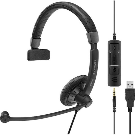 Sennheiser SC-45 On Ear Multimedia Headphone with Microphone 3.5mm Jack