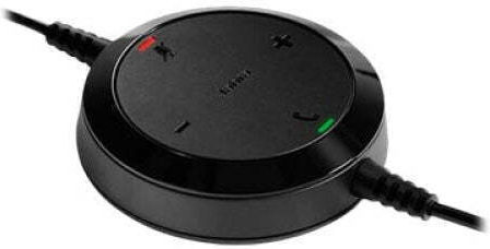 Jabra Evolve 20SE UC Stereo На ушите Мултимедийни слушалки с микрофон и връзка USB-A в Черен цвят