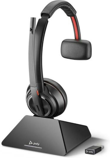 HP Savi 8210 UC Wireless On Ear Multimedia Headphone with Microphone USB-A