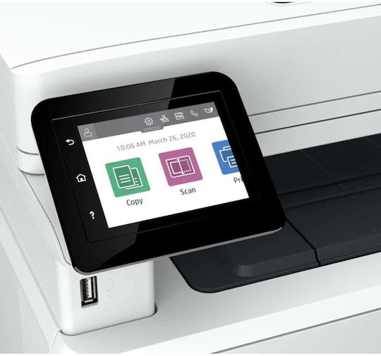 HP LaserJet Pro MFP 4102DW Black and White All In One Printer with WiFi and Mobile Printing
