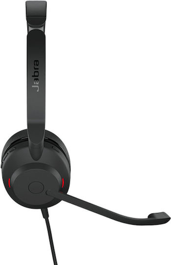 Jabra 30 Se On Ear Multimedia Ακουστικά με μικρόφωνο και σύνδεση USB-A