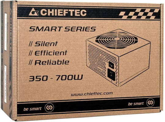 Chieftec Smart 700W Black Computer Power Supply Full Wired