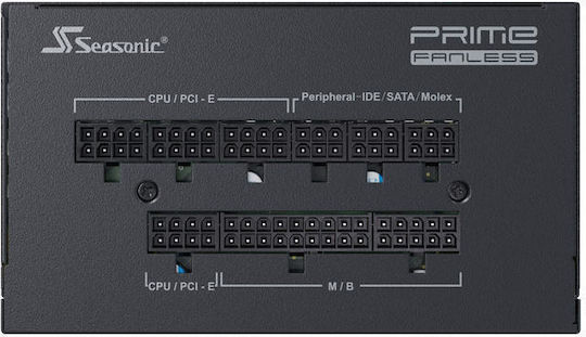 Seasonic Prime PX 500W Μαύρο Τροφοδοτικό Υπολογιστή Full Modular 80 Plus Platinum