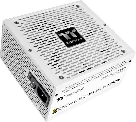 Thermaltake Toughpower GF A3 TT Premium Edition Snow 1200W Λευκό Τροφοδοτικό Υπολογιστή Full Modular 80 Plus Gold