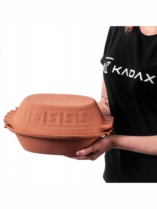 Kadax Oală Ovală din Porțelan 4lt 1buc