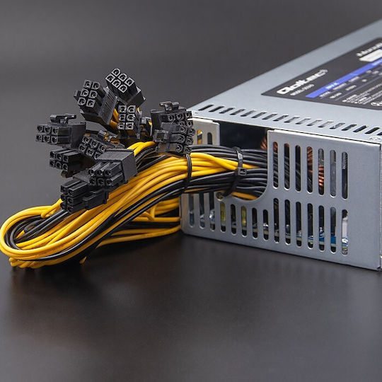 Qoltec PCI-E 1800W Μαύρο Τροφοδοτικό Υπολογιστή Full Modular 80 Plus Platinum