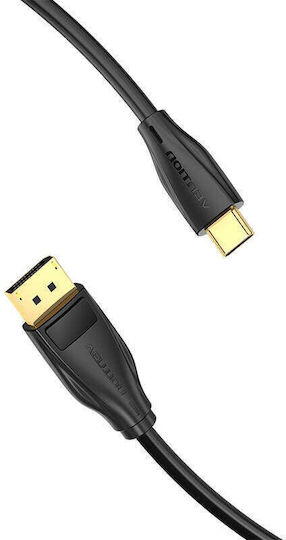 Vention USB 3.2 Video Kabel USB-C männlich - USB-C / DisplayPort Schwarz 2m CGYBH