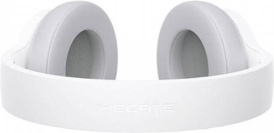 Edifier Hecate G2BT Ασύρματο On Ear Gaming Headset με σύνδεση Bluetooth Λευκό