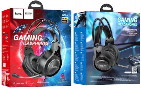 Hoco W106 Tiger Over Ear Gaming Headset με σύνδεση 3.5mm