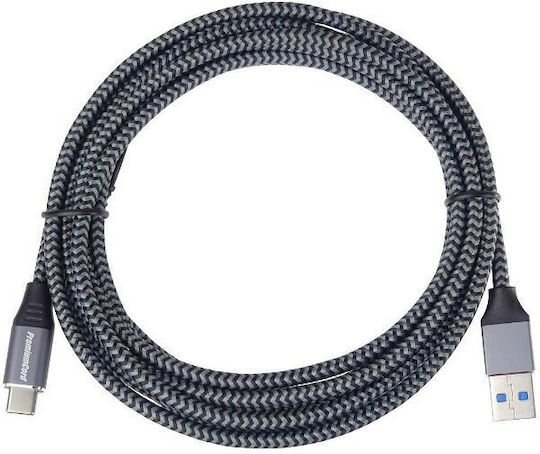 PremiumCord USB 2.0 Cable USB-C Male - USB-A Black 2m