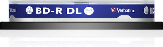 Verbatim M-Disc Εγγράψιμα BD-R 6x Dual Layer 50GB Cake Box 10τμχ