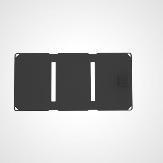 Denver SOP-10200 Încărcător Solar Pliabil Panou Solar 20W cu Ieșire USB pentru Baterii Reîncărcabile 117250200000