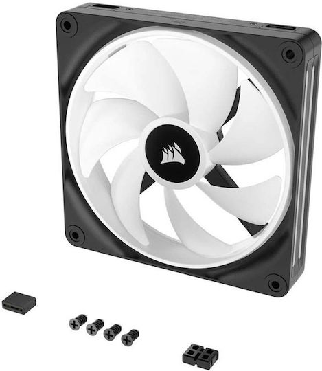 Corsair iCUE LINK QX140 Ventilator Pentru Carcasă (2000rpm) Cu Iluminare RGB